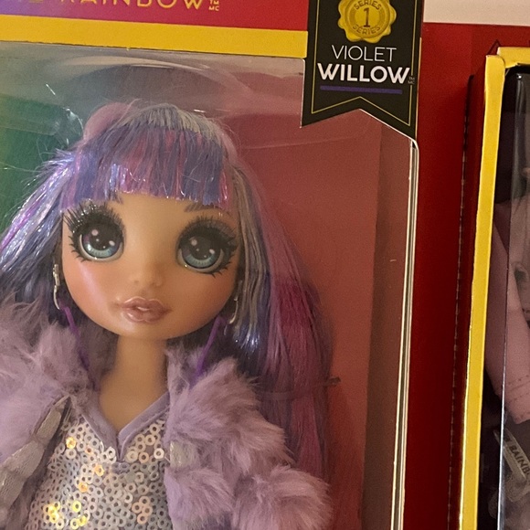 Rainbow Purple Fashion Doll with Outfit - Picture 2 of 6